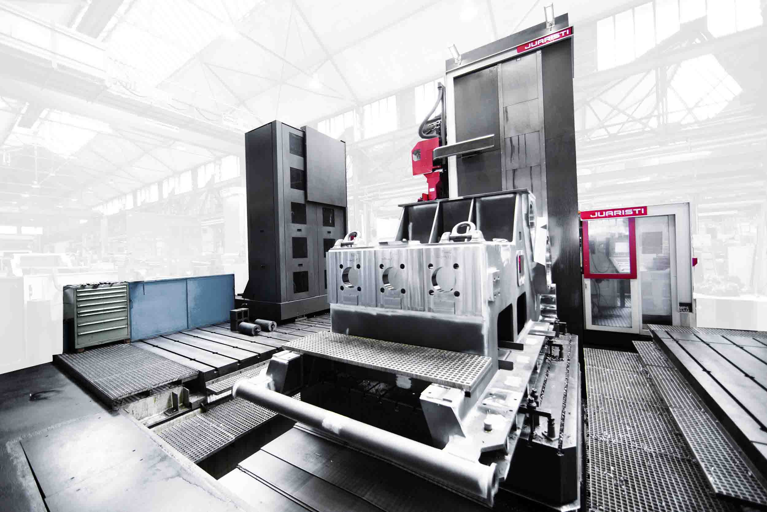 Precision floor type boring and milling machines MP-RAM SERIES - Hydrostatic Guided Boring Machine